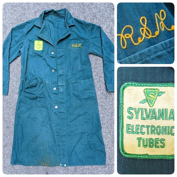 Vintage Other - ✨SOLD✨VTG 30s SYLVANIA Electronic Tubes Coat